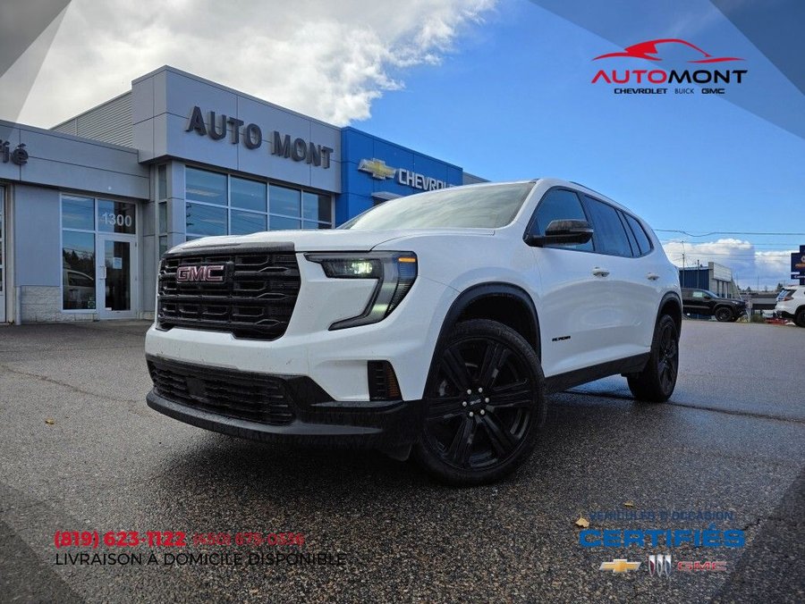 2025 GMC Acadia ELEVATION AWD White