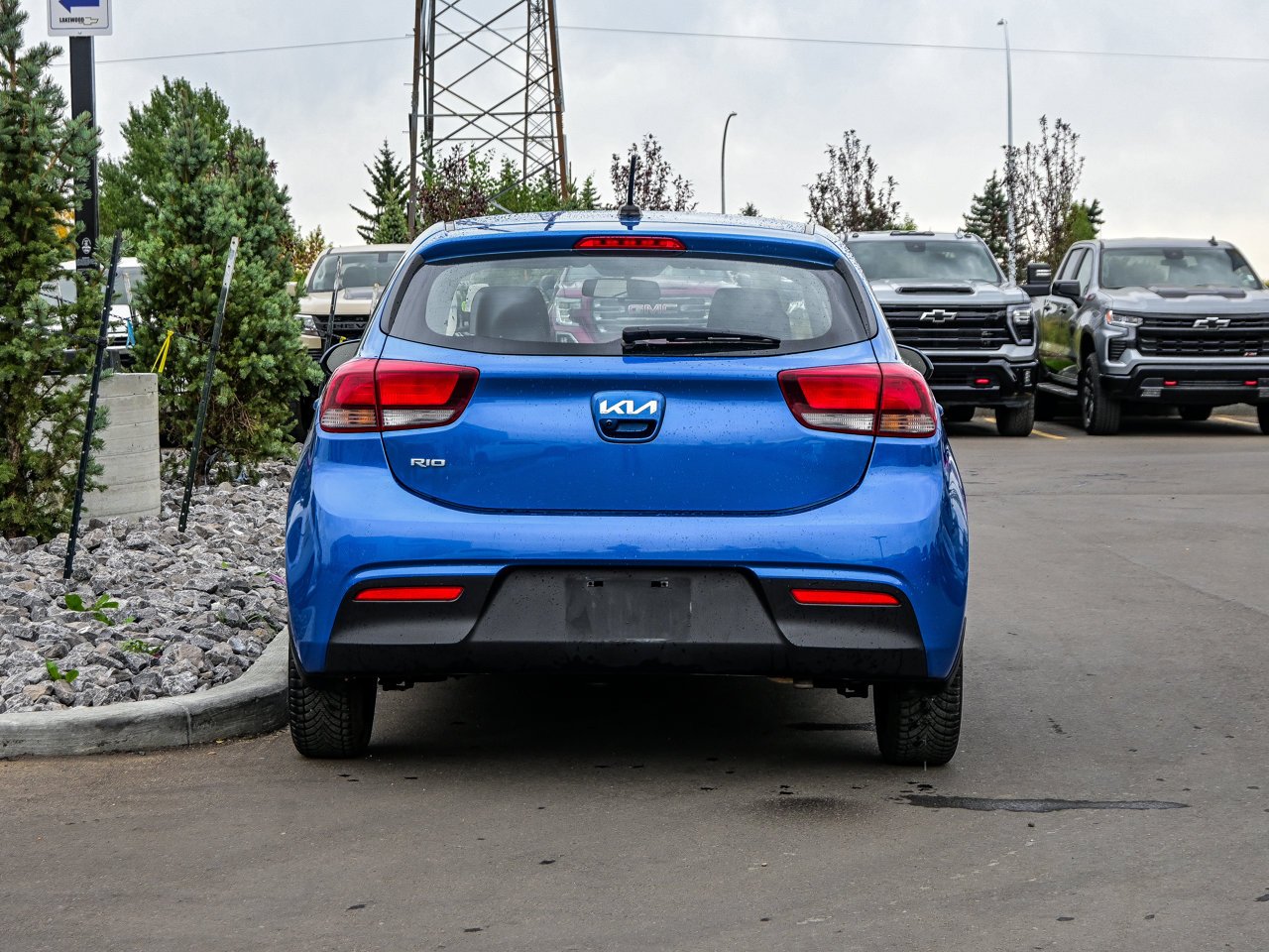 2023 Kia Rio 5-door LX+ IVT Blue Sherwood Park - photo #11