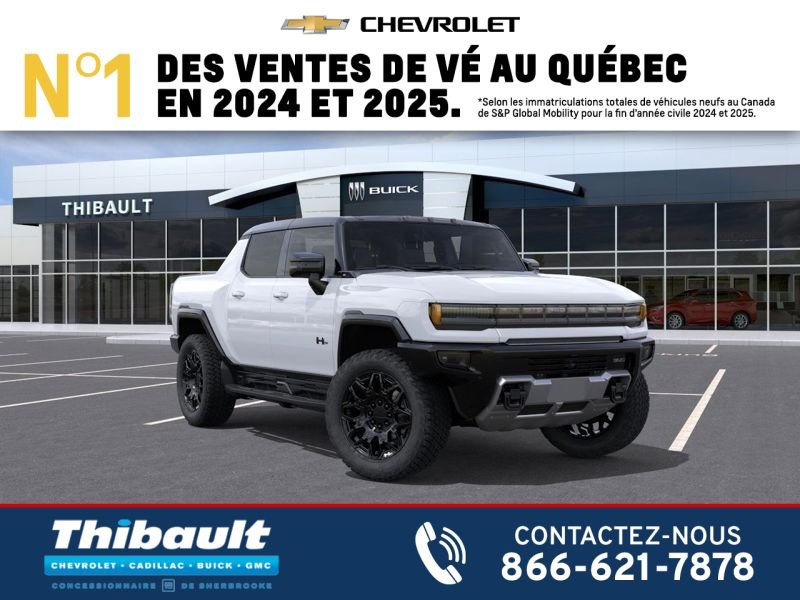 2026 GMC HUMMER EV Pickup 3X cabine multiplace e4WD Interstellar White Sherbrooke - photo #0