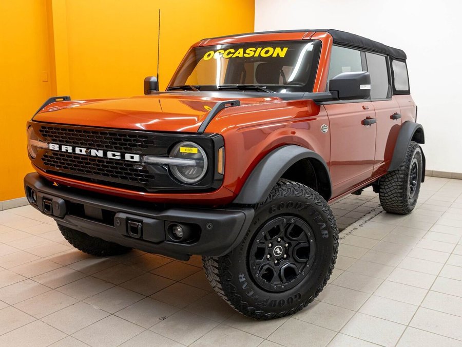 Ford Bronco WILDTRAK SASQUATCH AWD HIGH PKG *353A* CAM 360 2023 Rouge