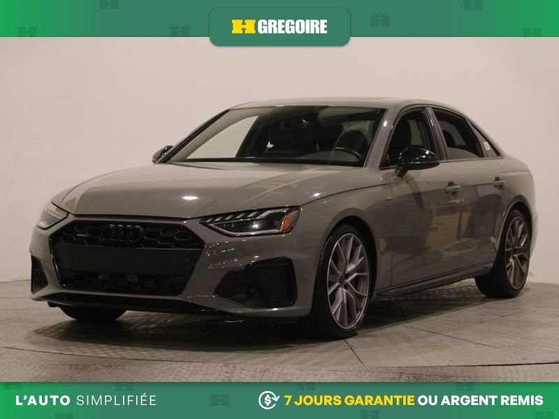 Audi A4 2022 Gris Saint-Eustache - photo #2