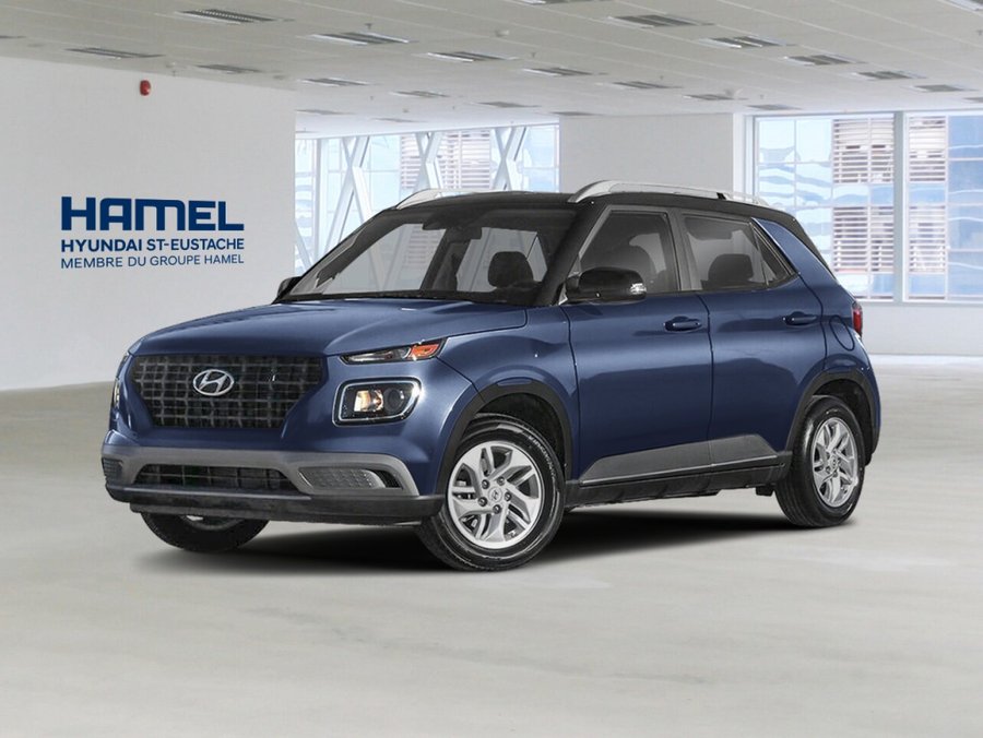 Hyundai Venue Preferred IVT 2026 Denim avec toit blanc