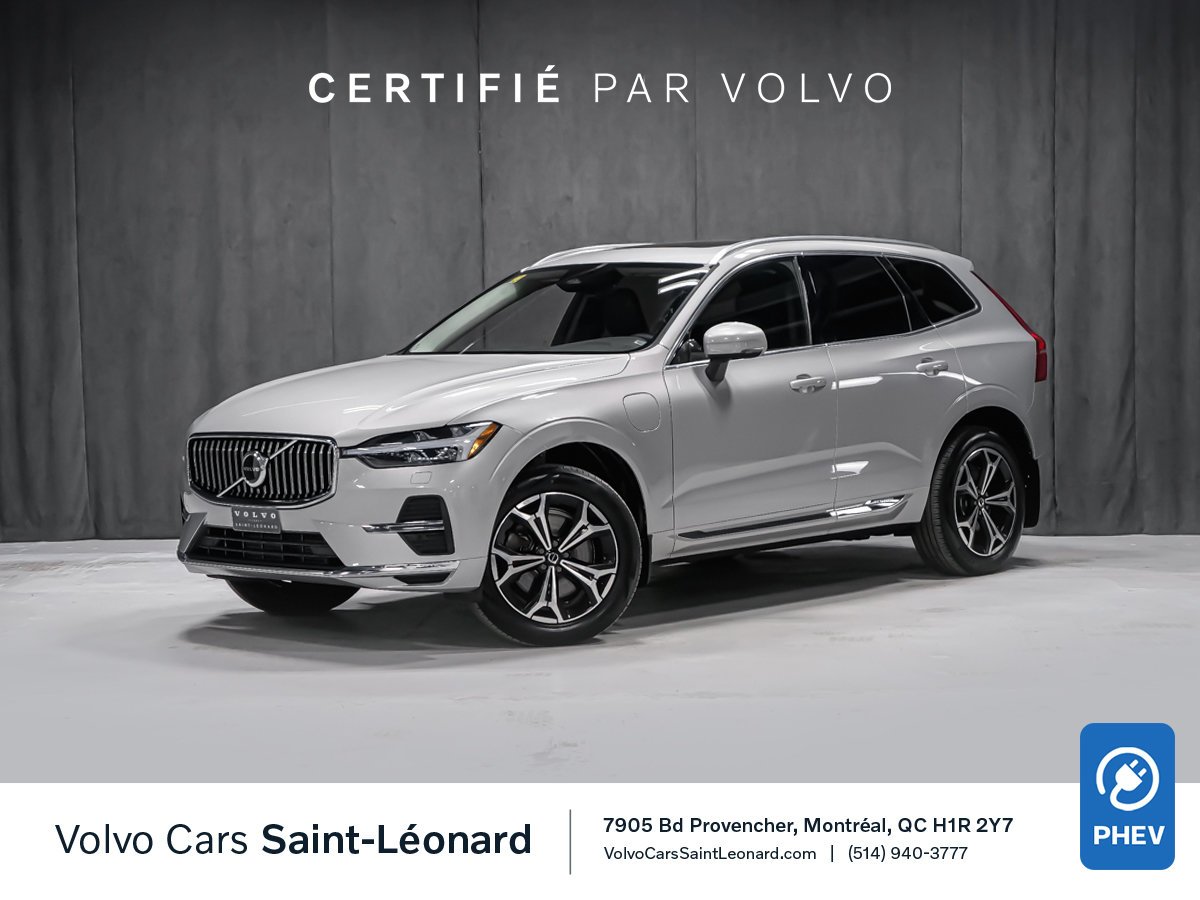 Volvo XC60 Recharge T8 INSCRIPTION EXPRESSION CLIMATE PREMIUM 2022 Argent Montréal - photo #0