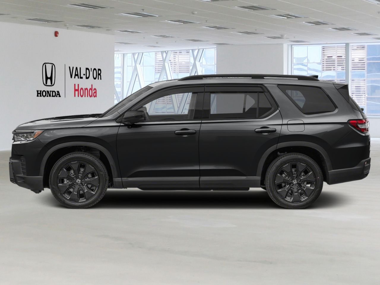 2026 HONDA Pilot Black Edition Traction Intégrale Crystal Black Pearl Val-d'Or - photo #2