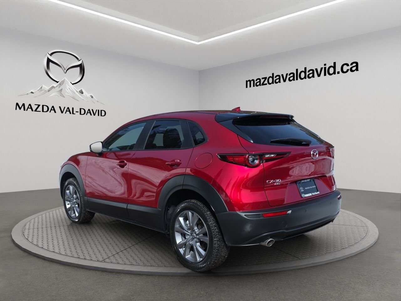 2026 Mazda CX-30 GT, awd, toit ouvrant, Écran 360 degré, Navigation, chargeur sans fil pour cellulaire Soul Red Crystal Metallic Val-David - photo #20