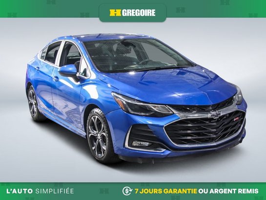 2019 Chevrolet Cruze LT AUTO A/C MAGS CAM RECUL BLUETOOTH Blue