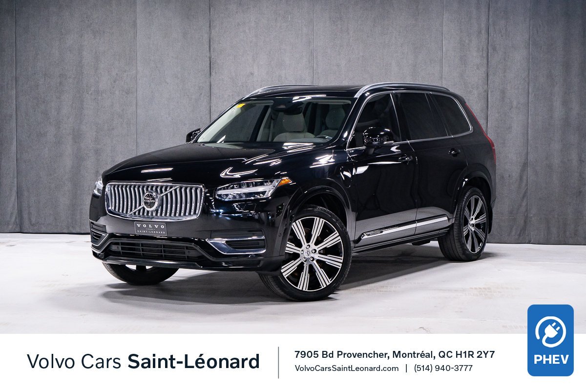 Volvo XC90 Recharge T8 PLUS BRIGHT 2024 Noir Montréal - photo #0