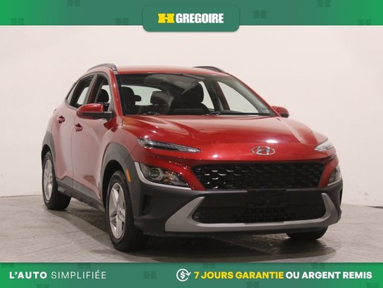 2022 Hyundai Kona Essential AUTO A/C GR ELECT MAGS CAM RECUL BLEUTOO Red