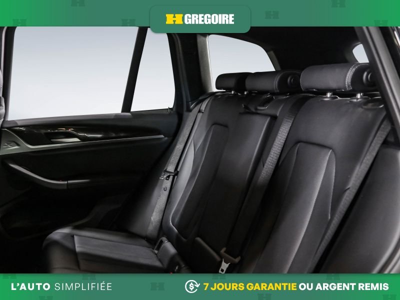 BMW X3 725546 | AWD AUTO A/C CUIR NAV MAGS CAM RECULE 2022 Noir Laval - photo #23