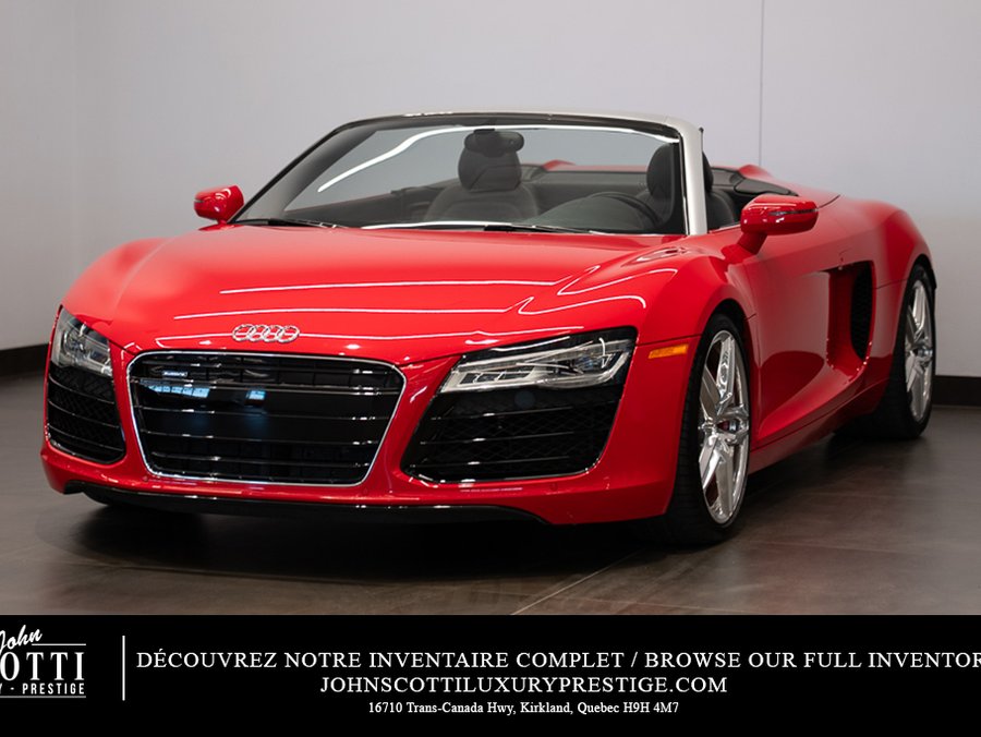 Audi R8 2015 2015 Rouge