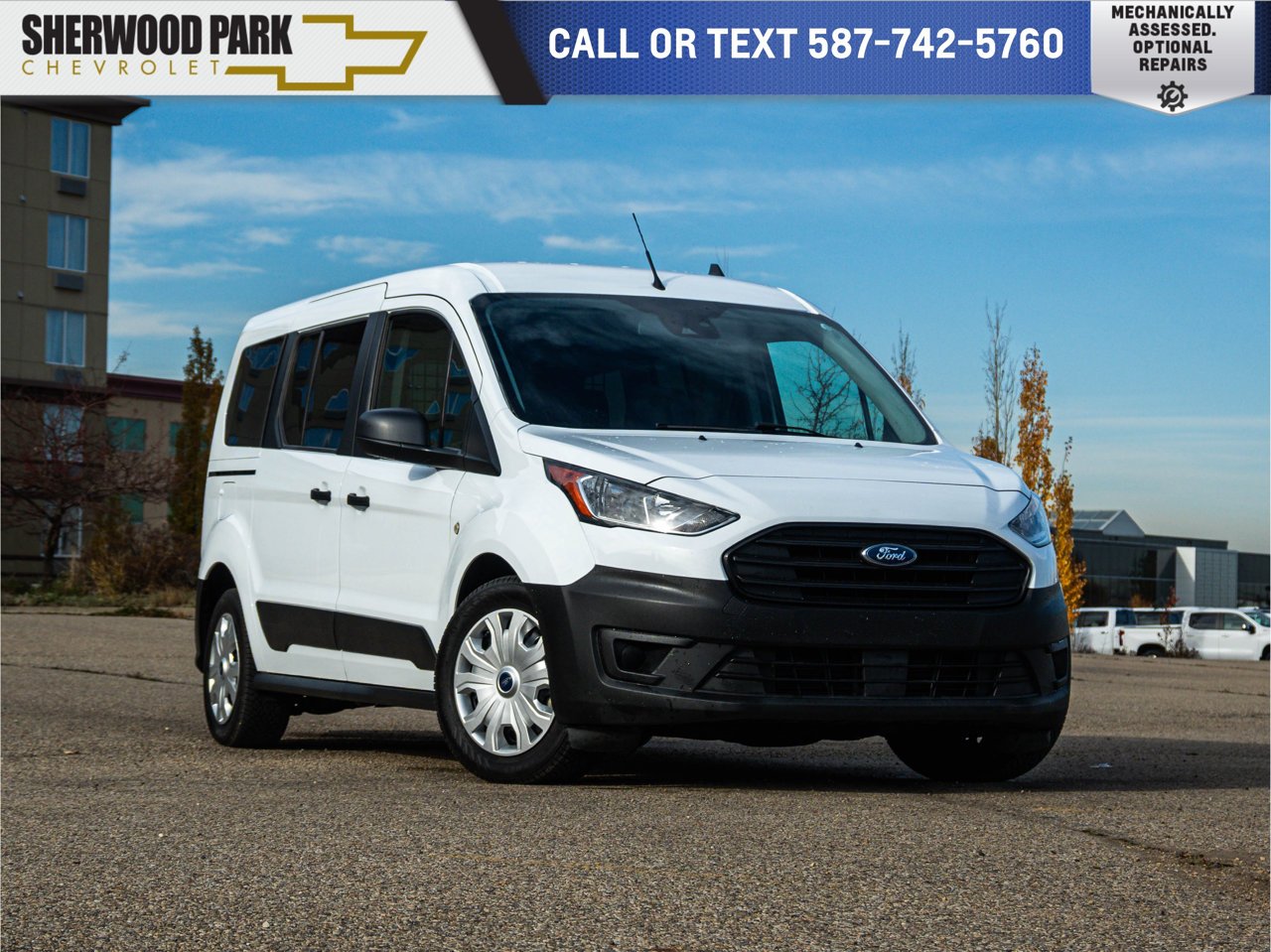2020 Ford Transit Connect Wagon XL w/Dual Sliding Doors White Sherwood Park - photo #0