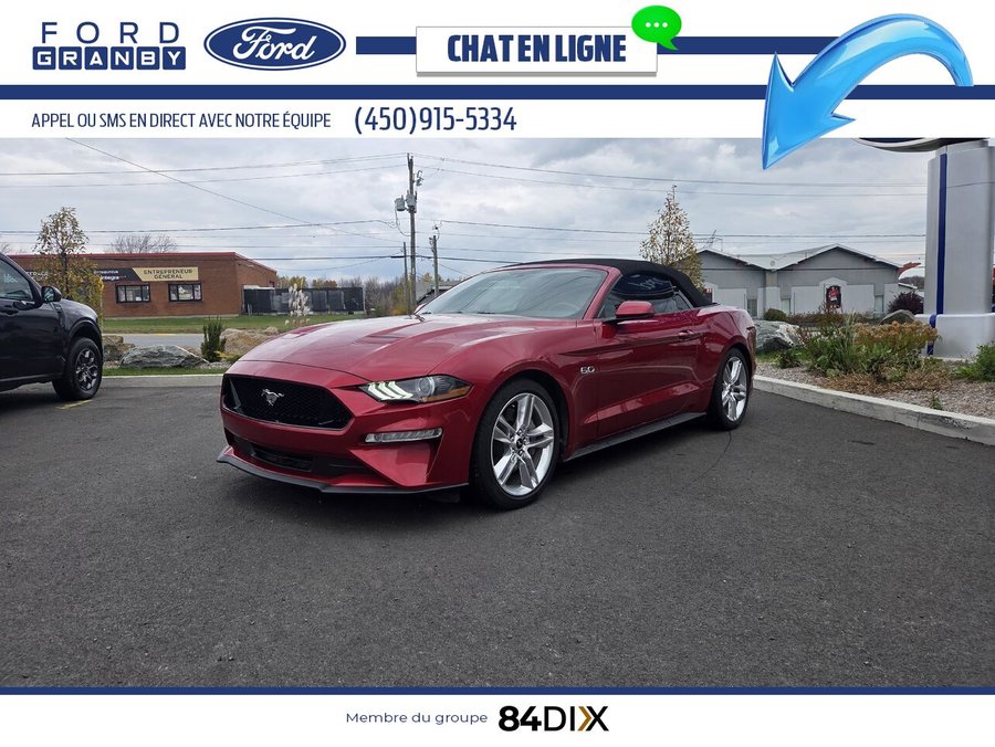 Ford Mustang GT Premium 2020 Rouge