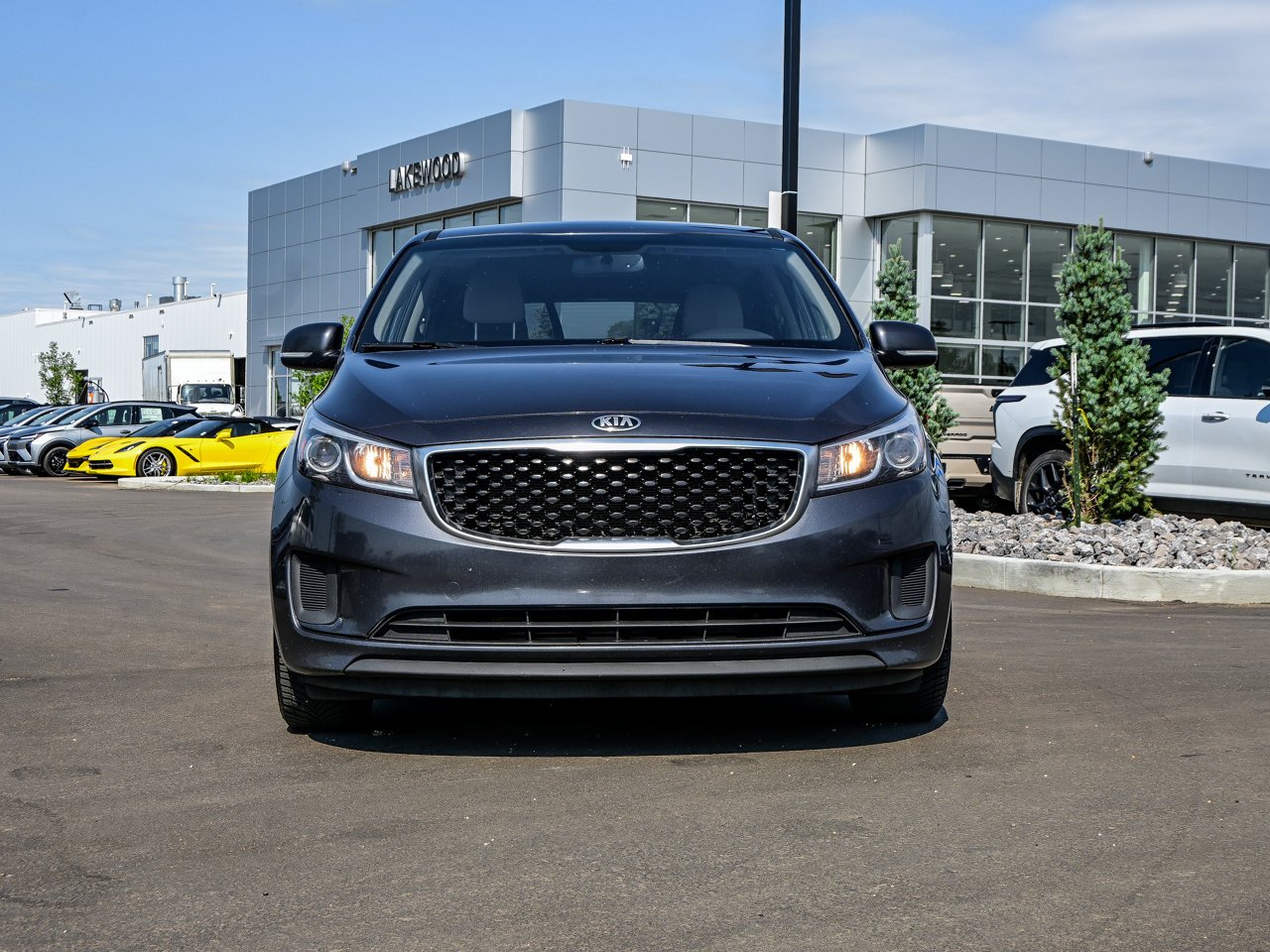 2017 Kia Sedona 4dr Wgn LX Grey Sherwood Park - photo #2