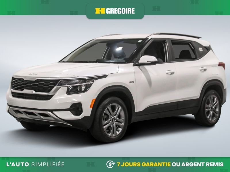 2023 Kia Seltos White Laval - photo #2