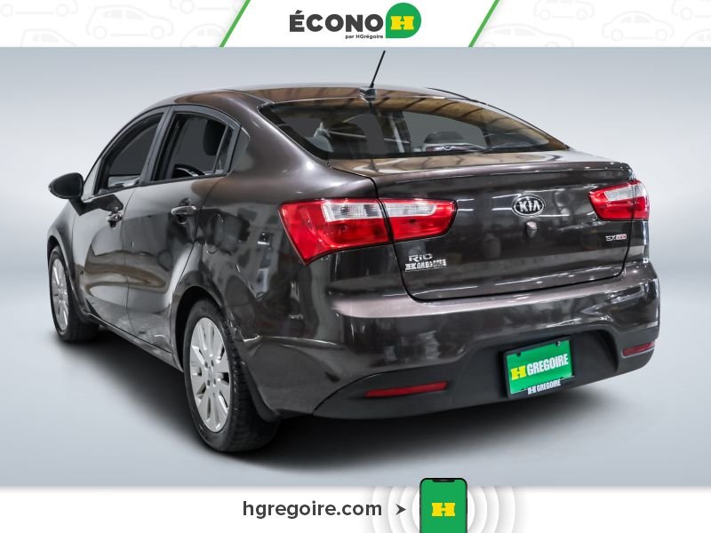 2015 Kia Rio Brown Blainville - photo #5