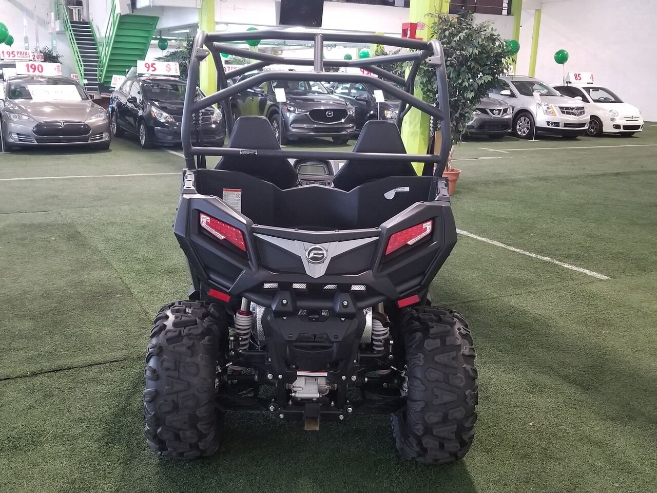 2022 CF MOTO ZForce Grey  - photo #7