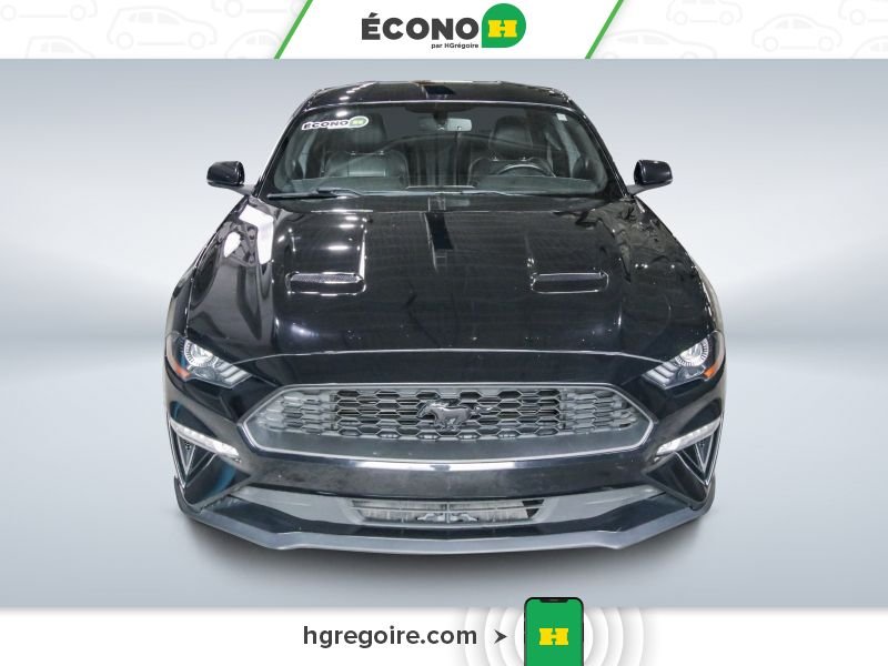 Ford Mustang 726363 | ECOBOOST PREMIUM AUTO A/C CUIR NAV MAGS CAM RECUL 2018 Noir Laval - photo #1