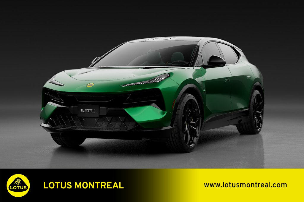 Lotus Eletre 2026 Vert Saint-Eustache - photo #0