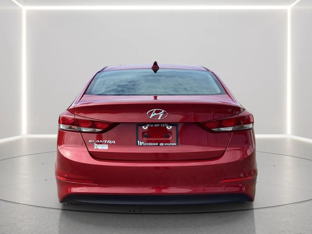 Hyundai Elantra 2018 Rouge Gatineau - photo #3