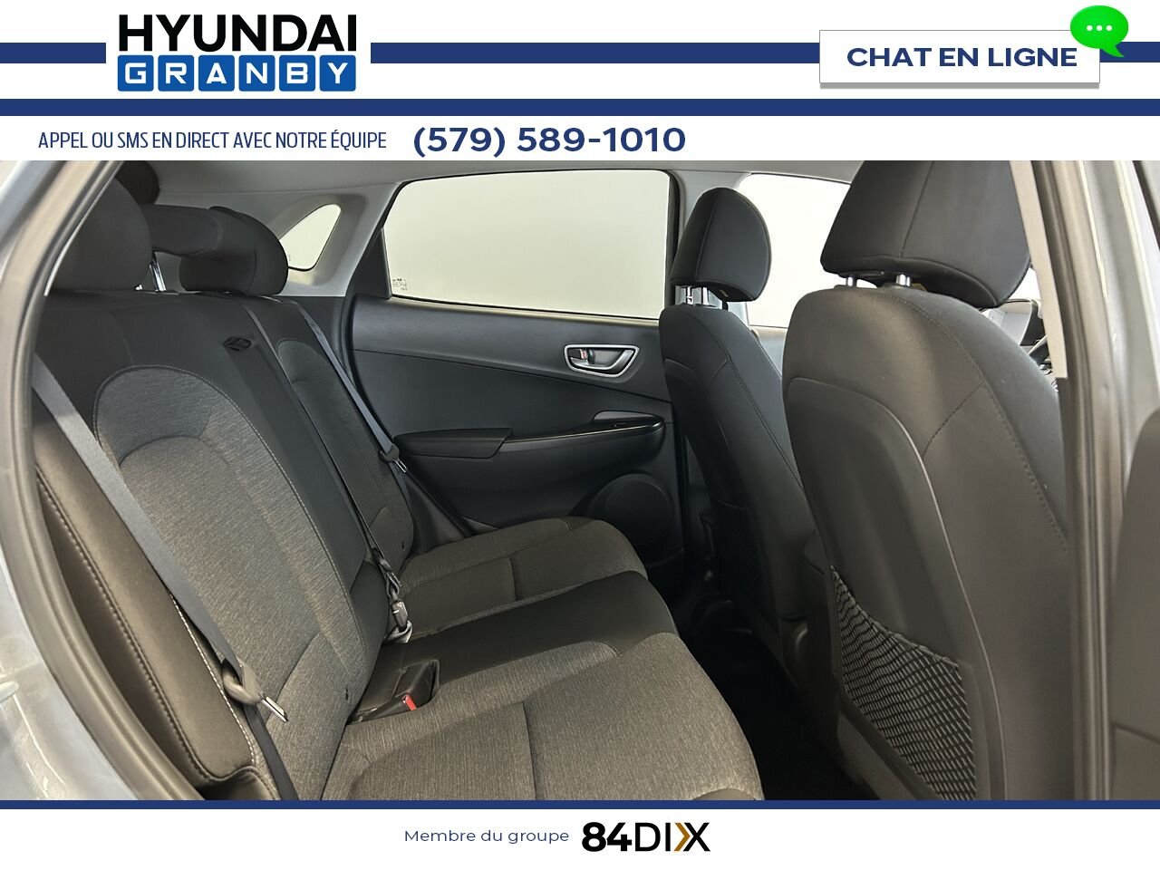 Hyundai Kona électrique 2021 Gris Granby - photo #24