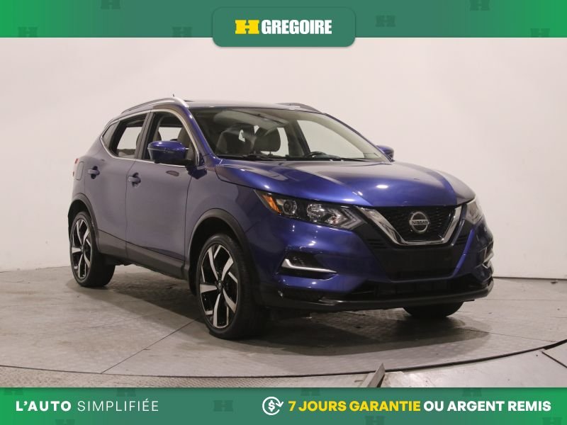 Nissan Qashqai SL AWD AUTO A/C CUIR TOIT NAV MAGS CAM RECUL BLEUT 2021 Bleu