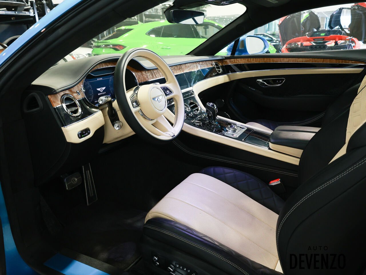 2023 Bentley Continental Blue Saint-Eustache - photo #11