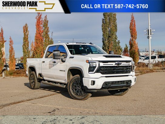 2024 Chevrolet Silverado 2500HD LT Z71 Sport Edition 6.6L Duramax| 5th Wheel Prep White