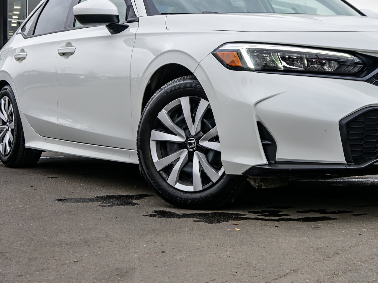 2025 Honda Civic Sedan LX CVT White Sherwood Park - photo #5