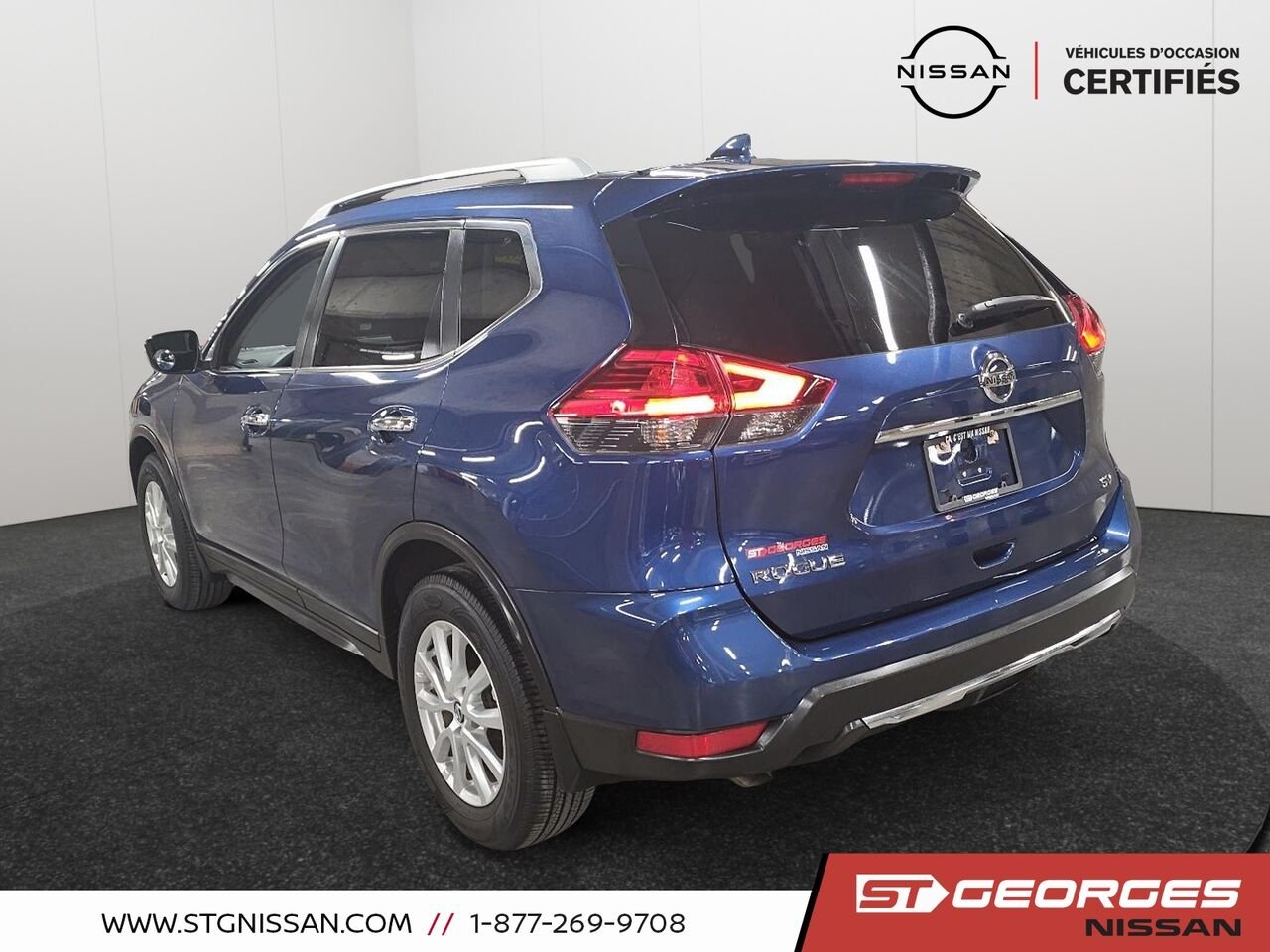 Nissan Rogue 2017 Bleu Saint-Georges - photo #3