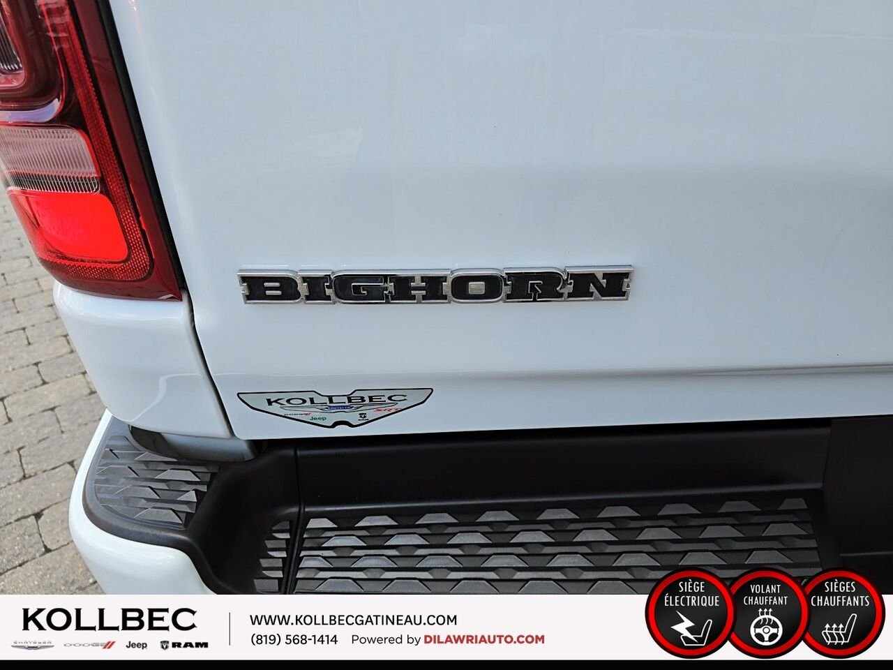 2020 RAM 1500 26821 | Big Horn Sport 4x4 Crewcab 4x4 White Gatineau - photo #16