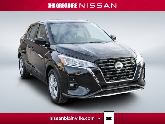 2024 Nissan Kicks S*CAMERA DE RECULE*CARPLAY*a partir de 2,99% Black