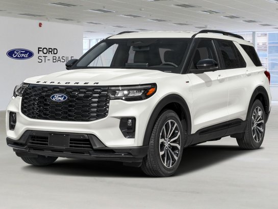 Ford Explorer 4WD ST-LINE 2.3L EcoBoost 2027 Blanc astral métallisé trois couches