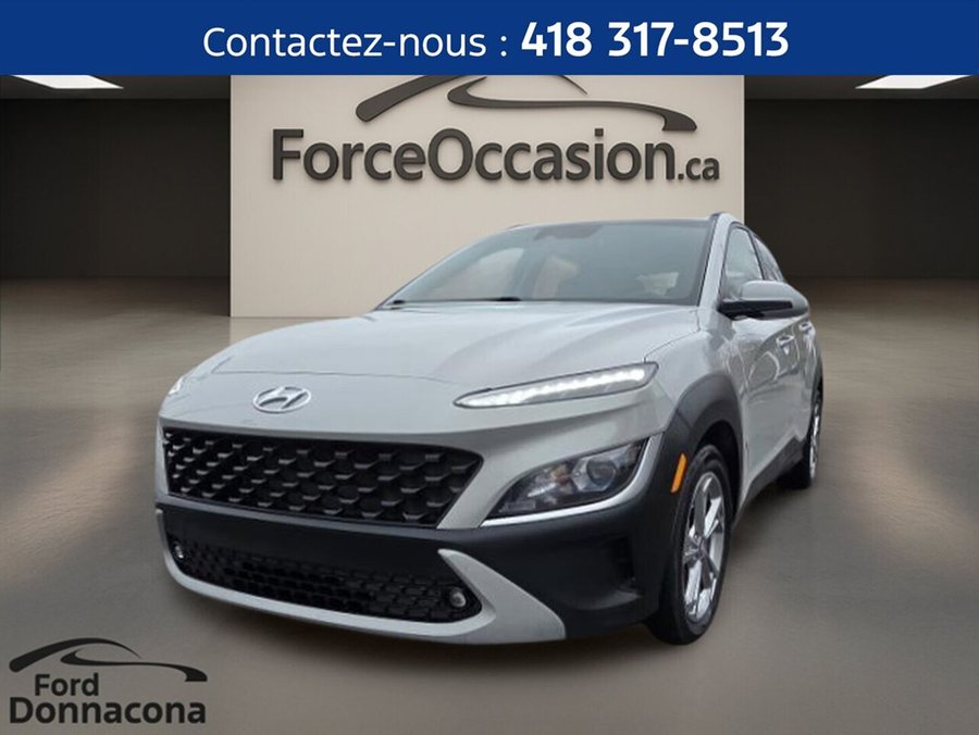 Hyundai Kona 2.0L Preferred - AWD - BANCS CHAUFFANTS - ÉCONOMIQUE 2022 Gris