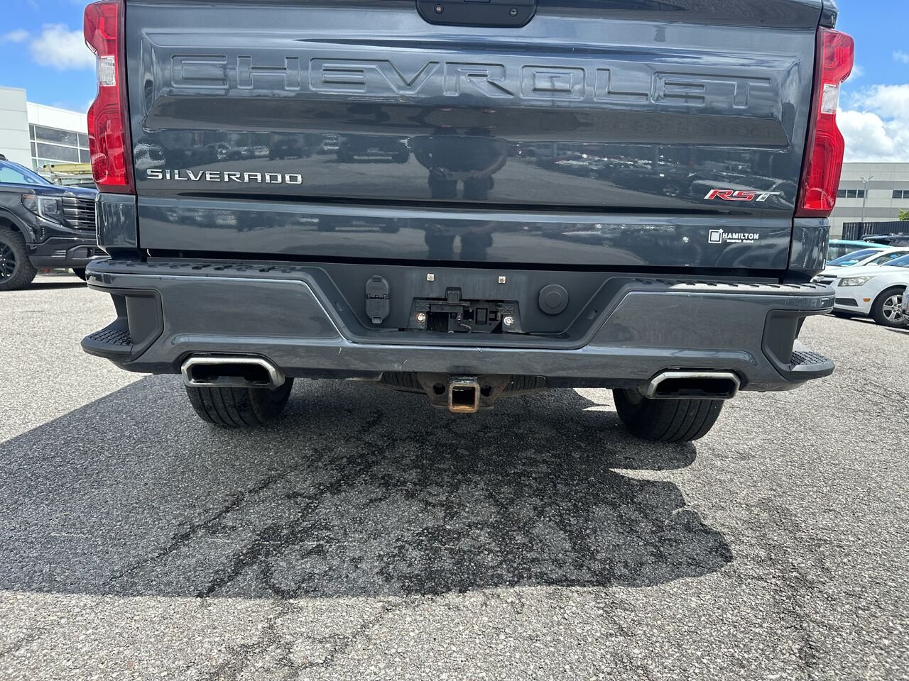CHEVROLET SILVERADO K1500 RST RST cabine multiplace 4RM 157 po 2019 Bleu Gatineau - photo #17