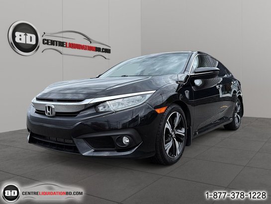 2017 HONDA CIVIC BERLINE TOURING AUTOMATIQUE Black