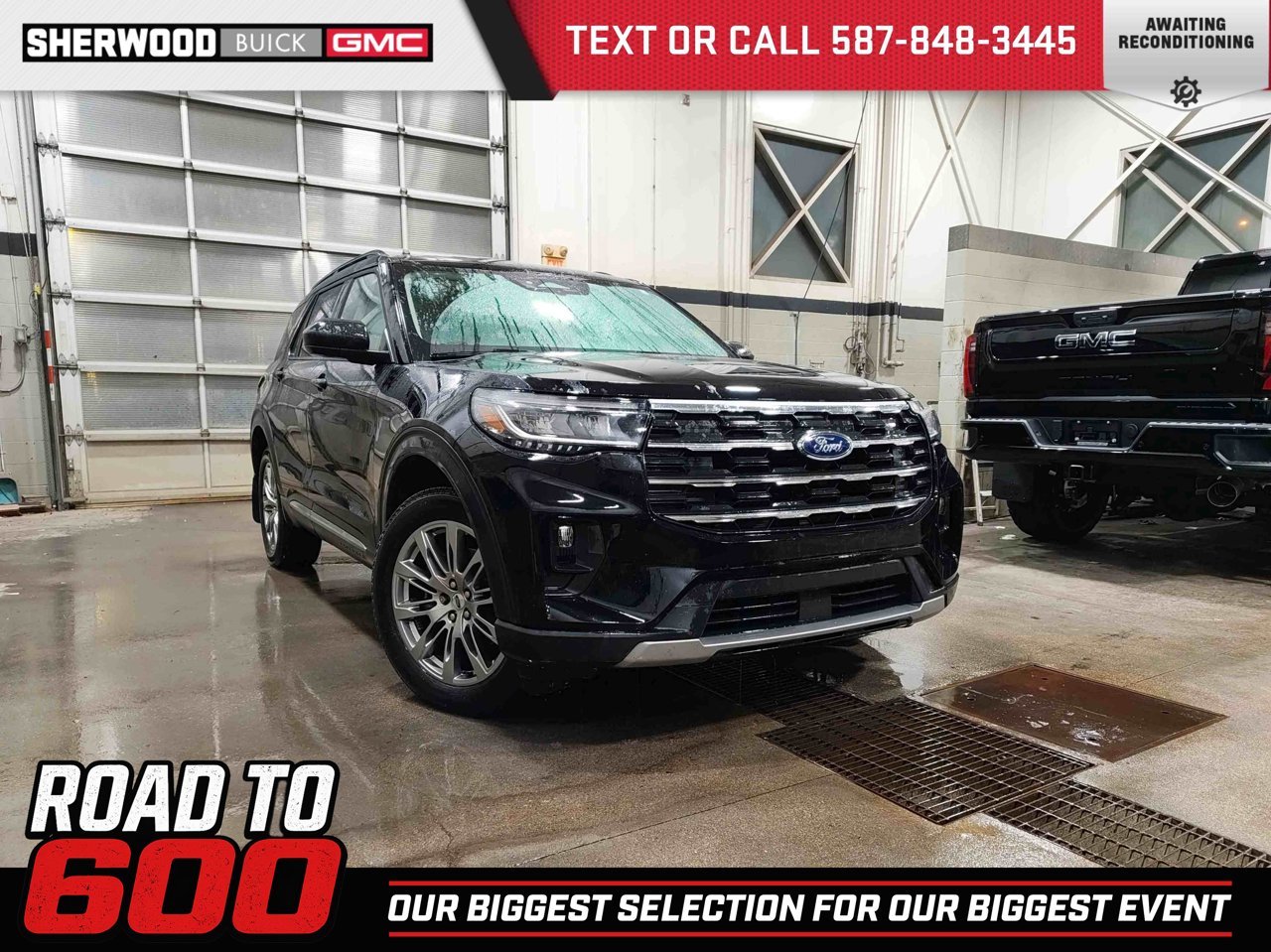 2025 Ford Explorer Active 4WD Black Sherwood Park - photo #0
