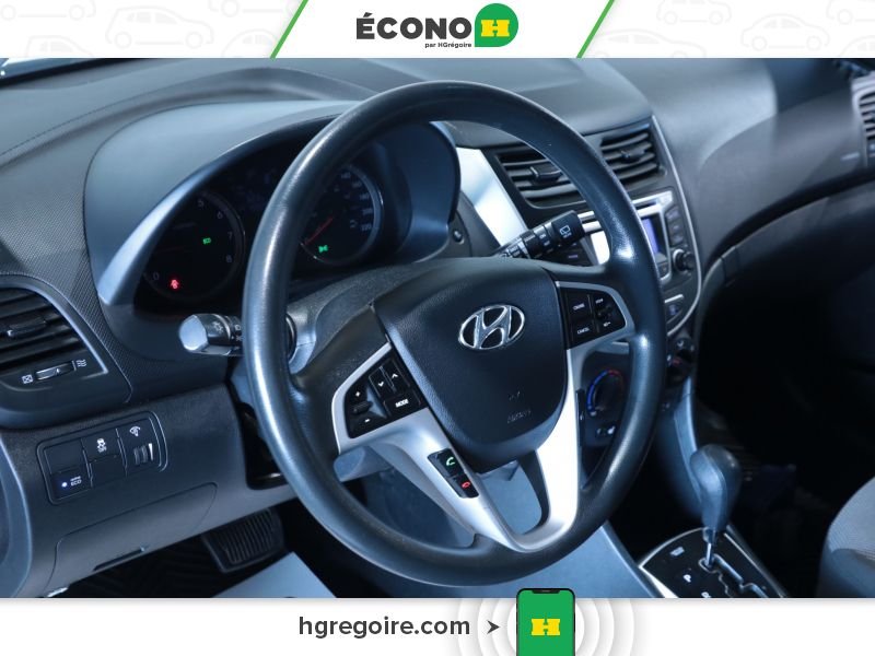 Hyundai Accent 2014 Blanc Saint-Eustache - photo #9
