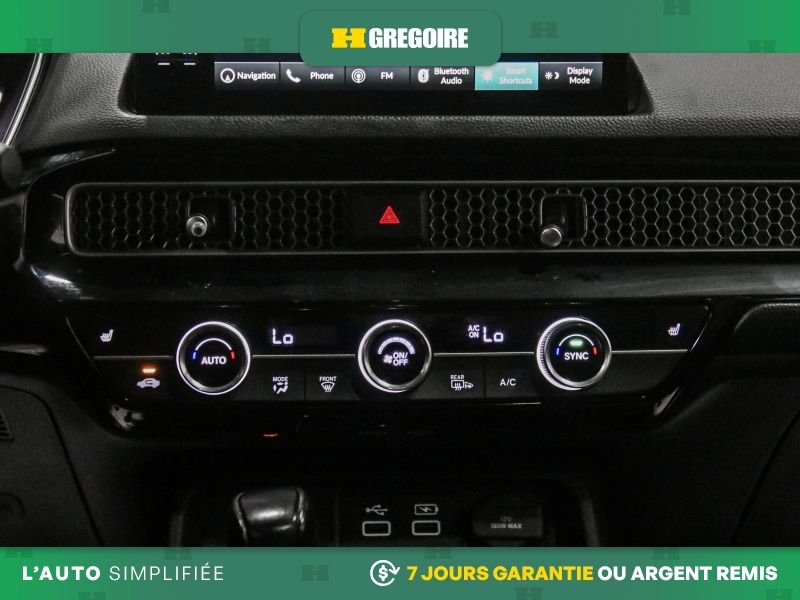 Honda Civic 820899 | Sport Touring AUTO A/C CUIR TOIT NAV CAM RECUL BLE 2022 Gris Laval - photo #23