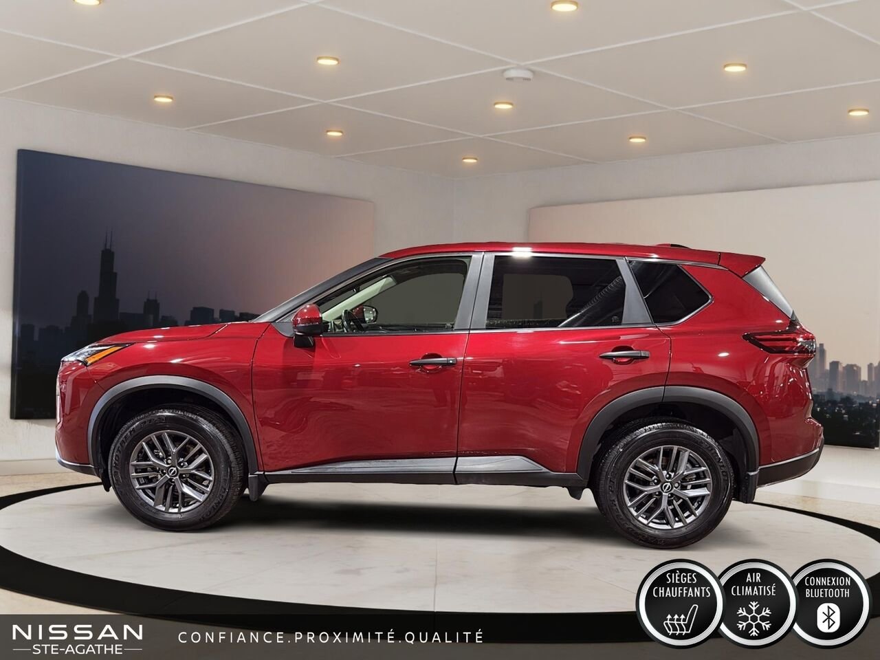 Nissan Rogue 2024 Rouge Ste-Agathe des Monts - photo #6