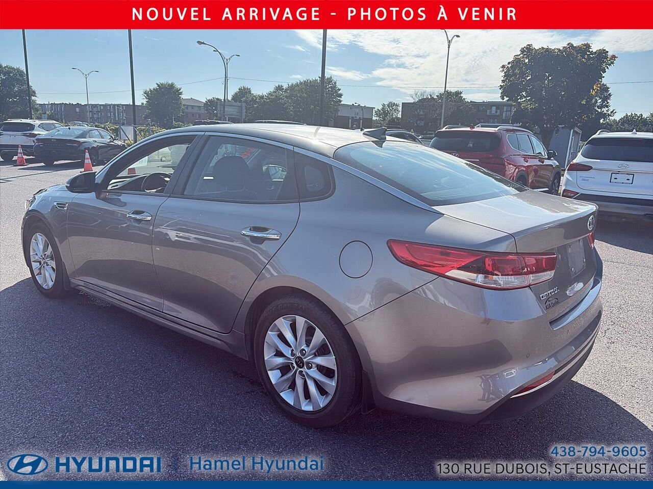 Kia Optima 2018 Gris Saint-Eustache - photo #3