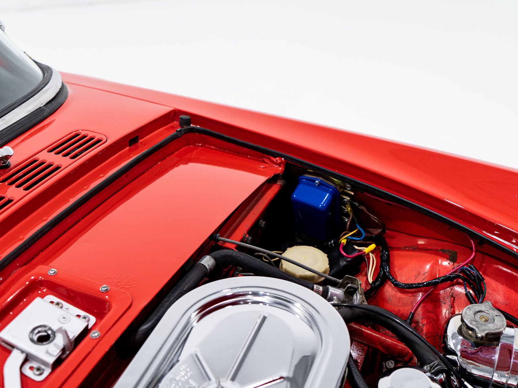 Sunbeam Tiger Unrestored with single repaint **PRIX EN USD** 1967 Rouge Montréal - photo #58
