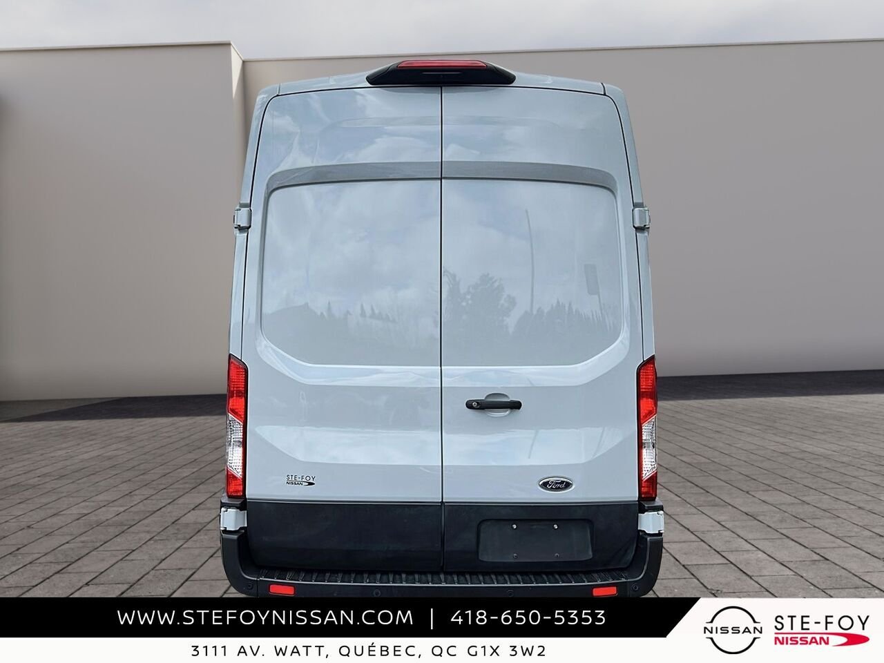 2022 Ford E-Transit Toit surélevé White Ste-Foy - photo #2