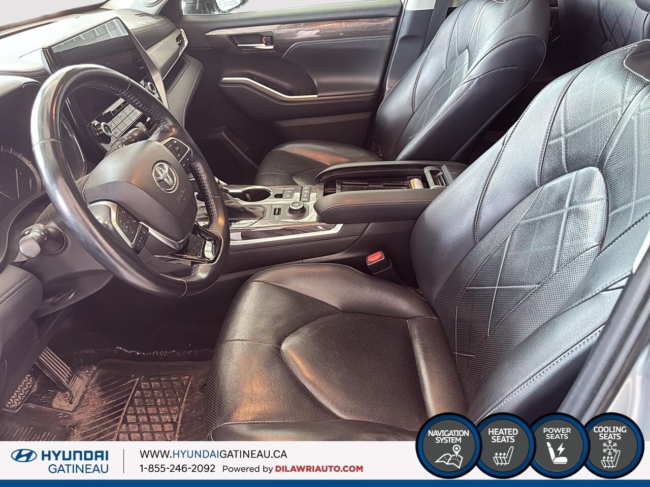 Toyota Highlander Limited TI*** AWD , CUIR , SIEGES CHAUFFANTS *** 2021 Ottawa & Gatineau - photo #6