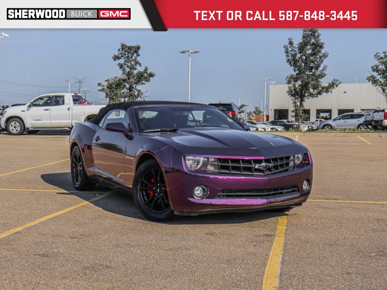 2013 Chevrolet Camaro 2dr Conv 1LT Grey Sherwood Park - photo #0