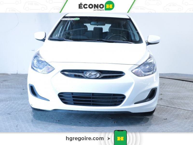 Hyundai Accent 2014 Blanc Saint-Eustache - photo #1