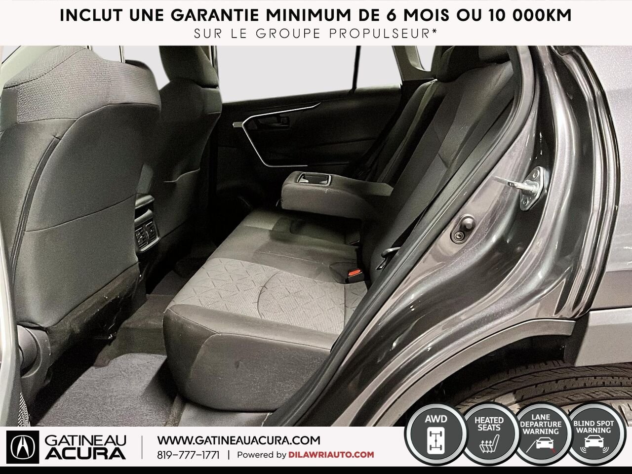 Toyota RAV4 LE AWD 2023 Gris Gatineau - photo #22