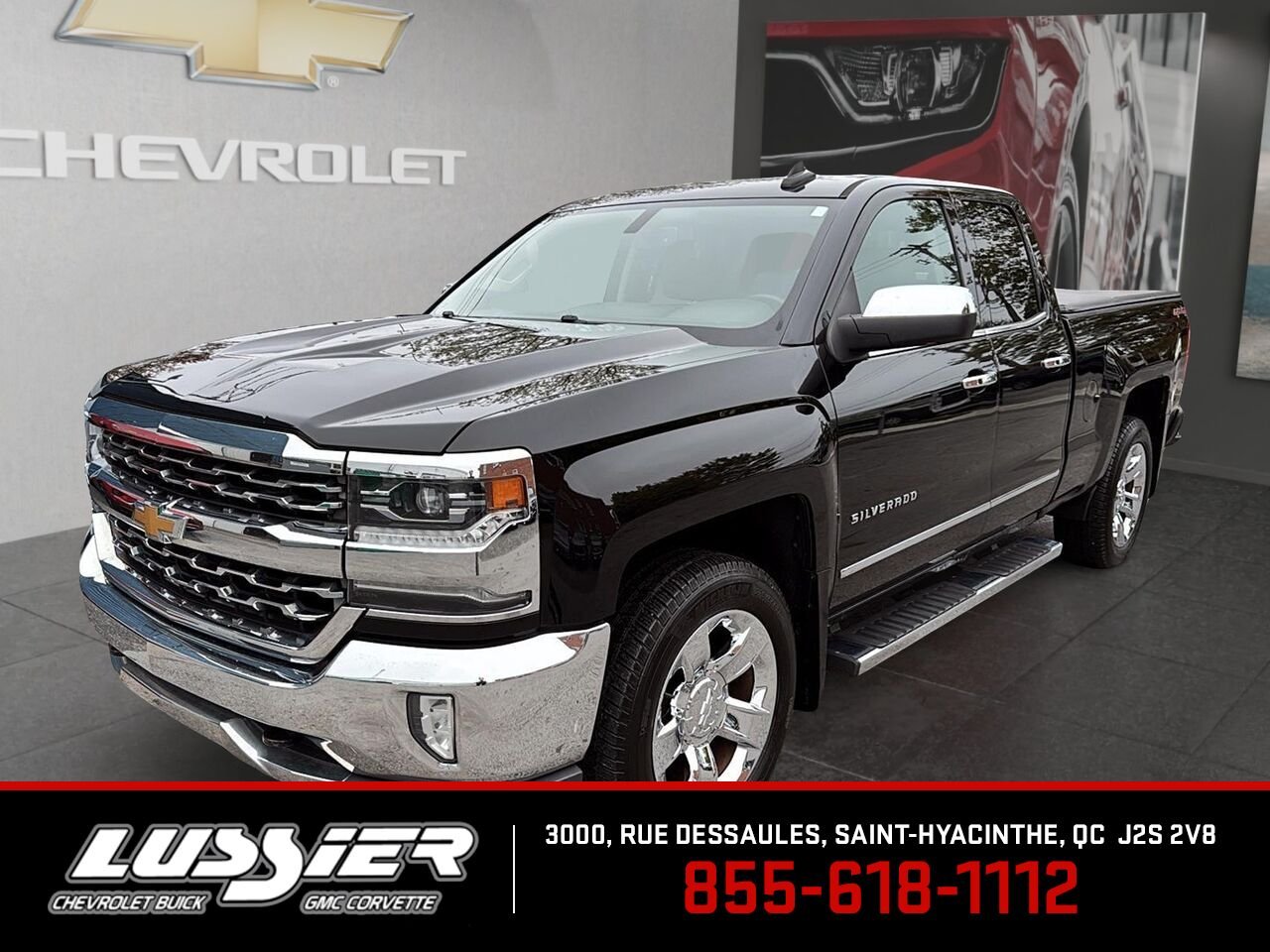 CHEVROLET SILVERADO 1500 4WD DOUBLE CAB UNKNOWN 2017 Noir Saint-Hyacinthe - photo #0