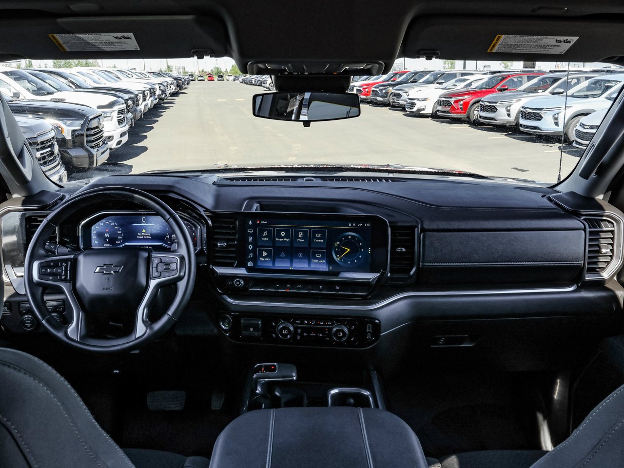 2025 Chevrolet Silverado 1500 4WD Crew Cab 147 RST Black Sherwood Park - photo #15