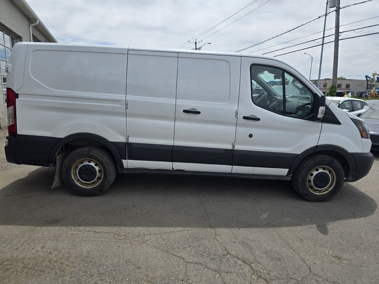 2016 Ford Transit fourgon utilitaire White  - photo #5