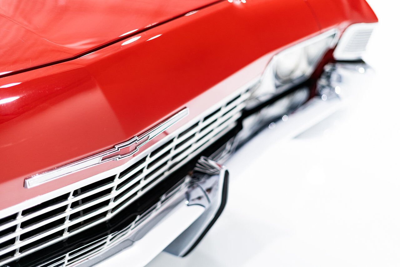 Chevrolet Impala Match N# L72 427/425 4spd 4.56gear Org Bill Of Sale | PRIX EN USD 1968 Rouge Montréal - photo #103